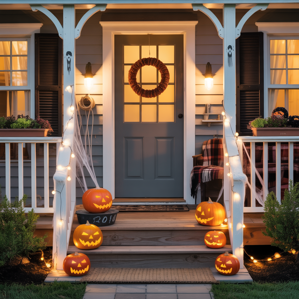 halloween porch ideas
