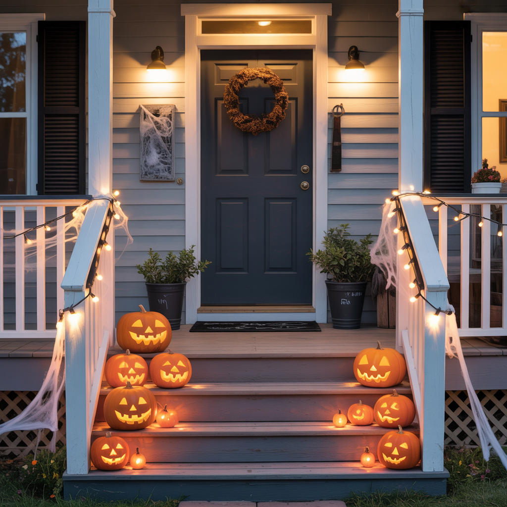 halloween porch ideas