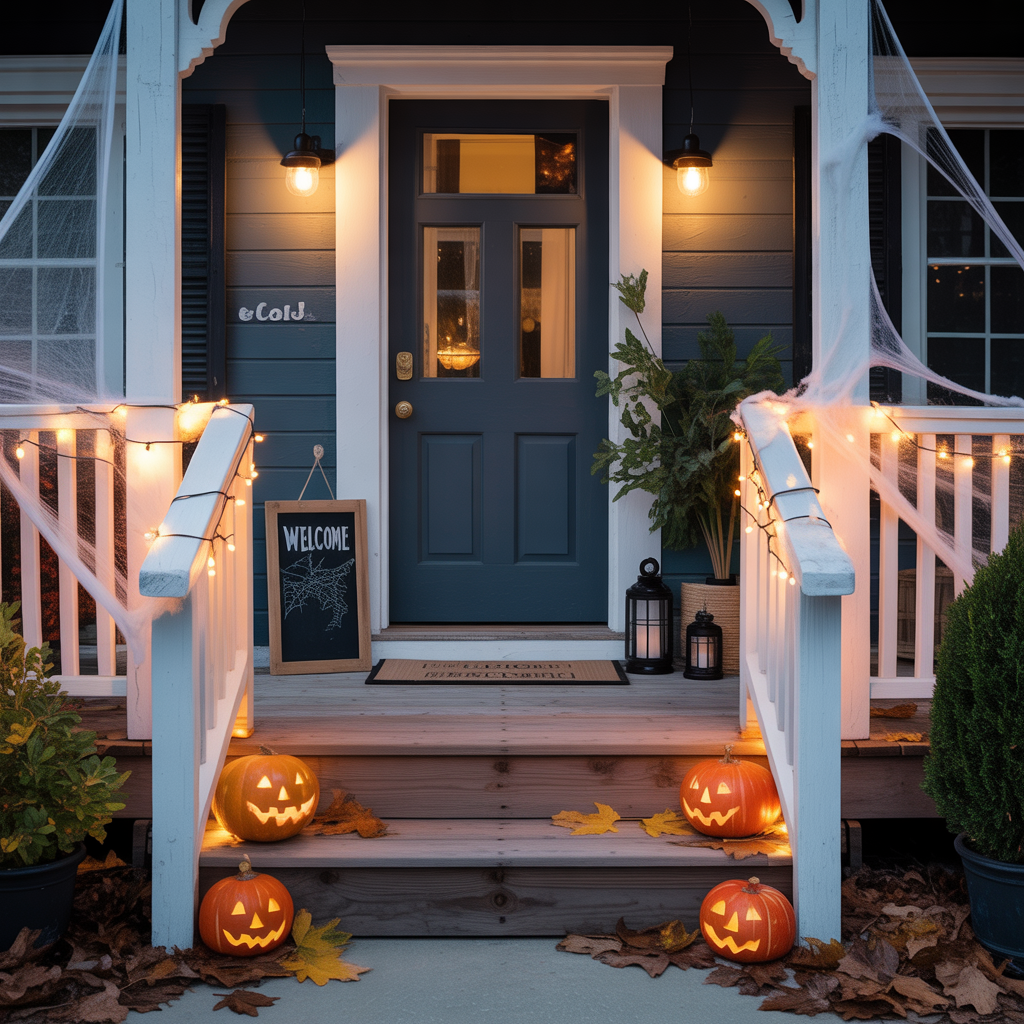 halloween porch ideas