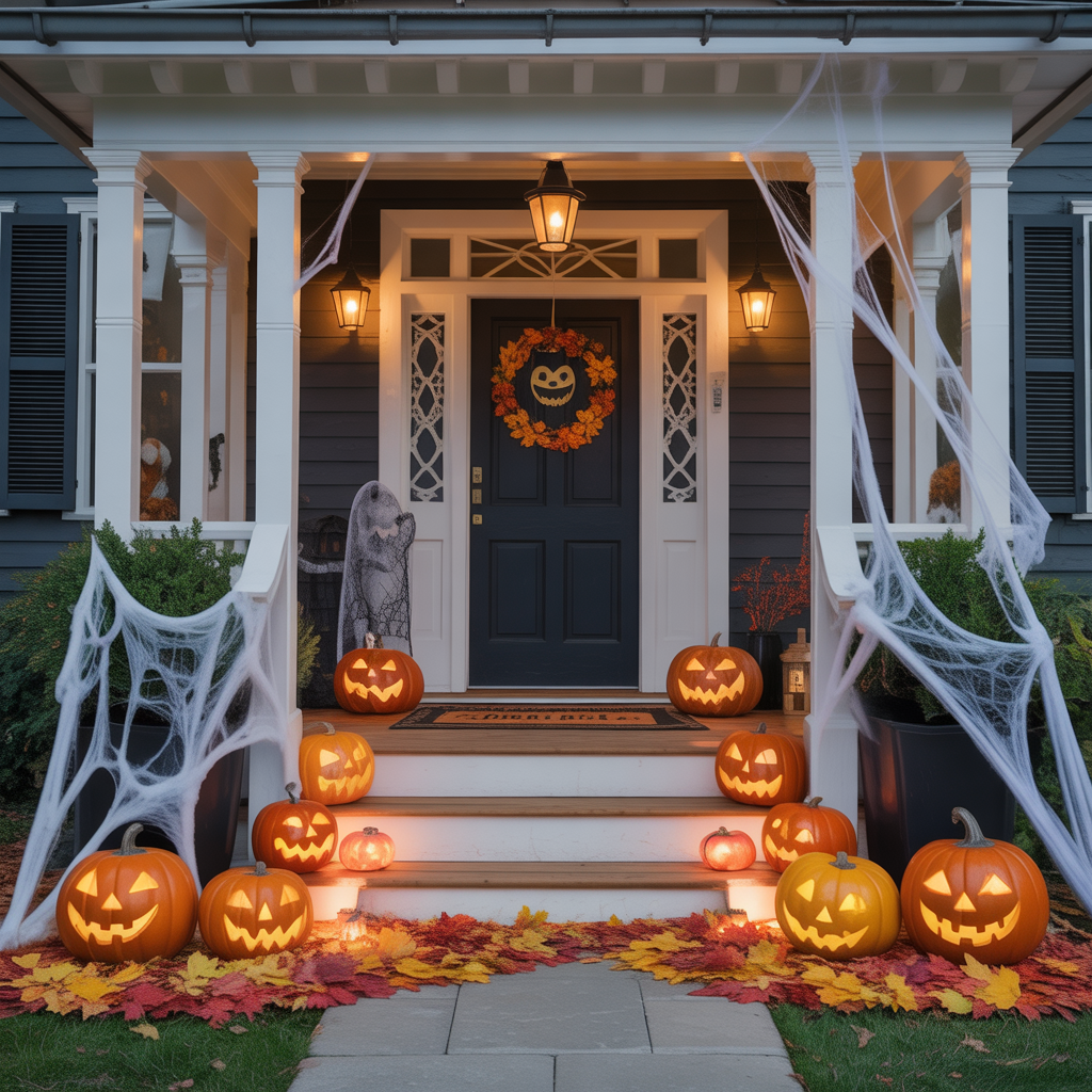halloween porch ideas
