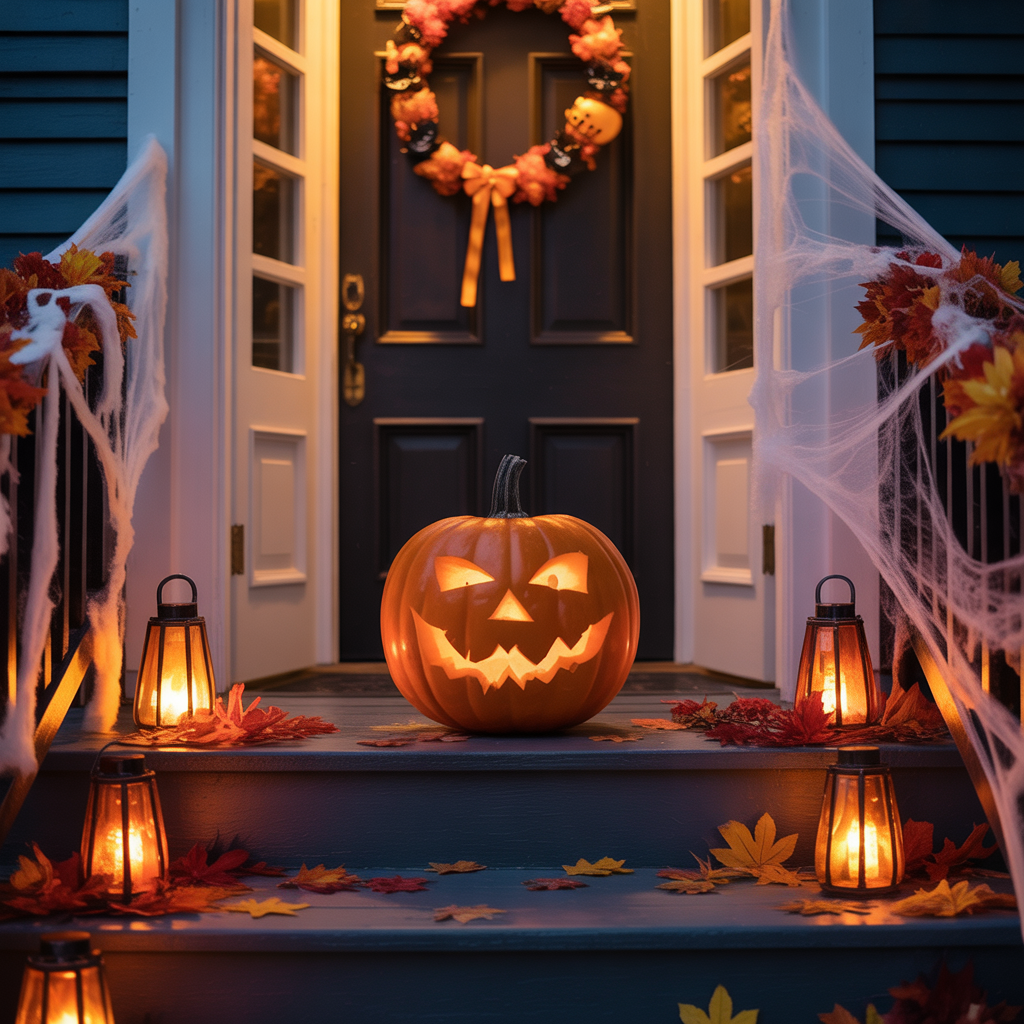 halloween porch ideas