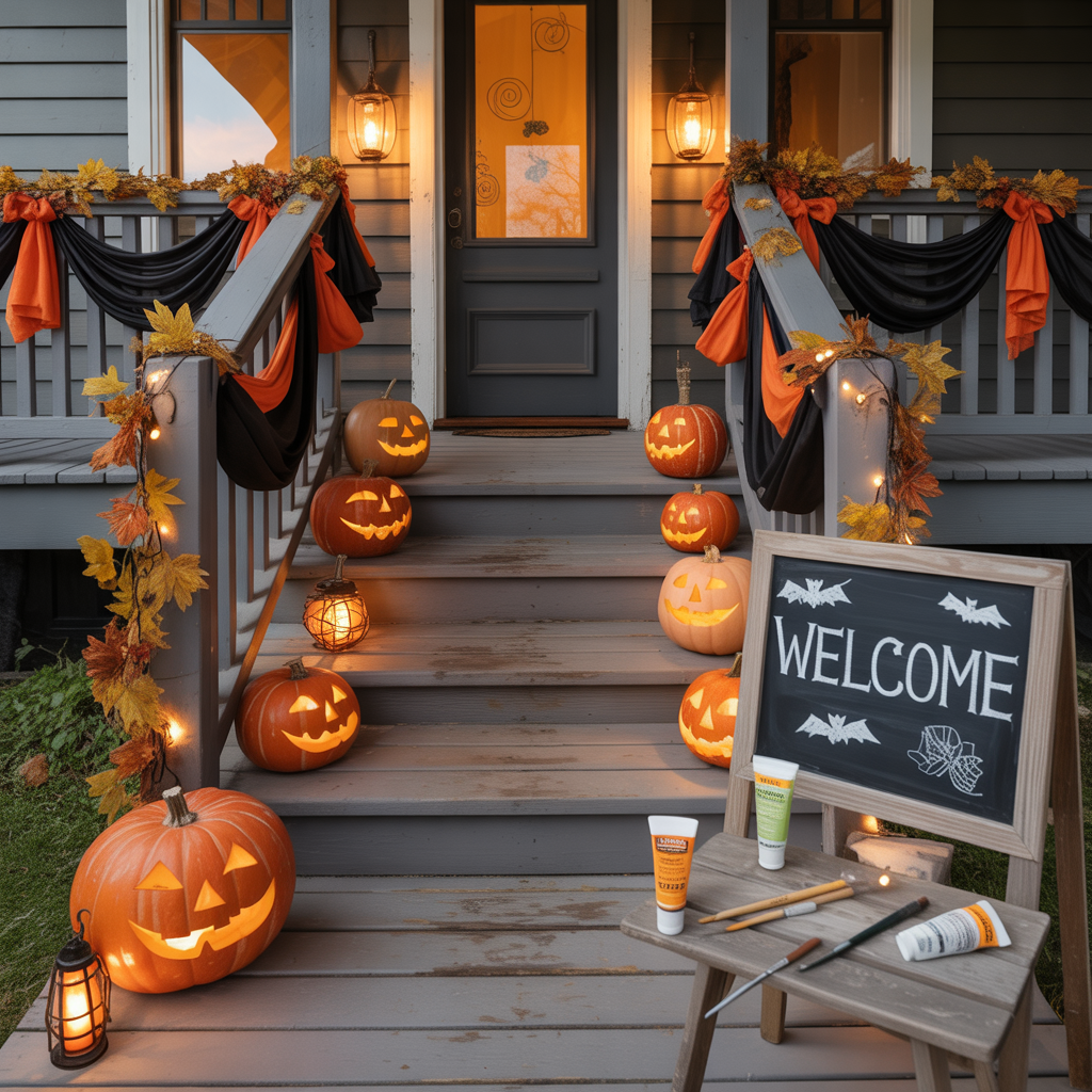 halloween porch ideas