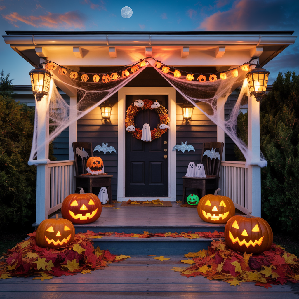 halloween porch ideas