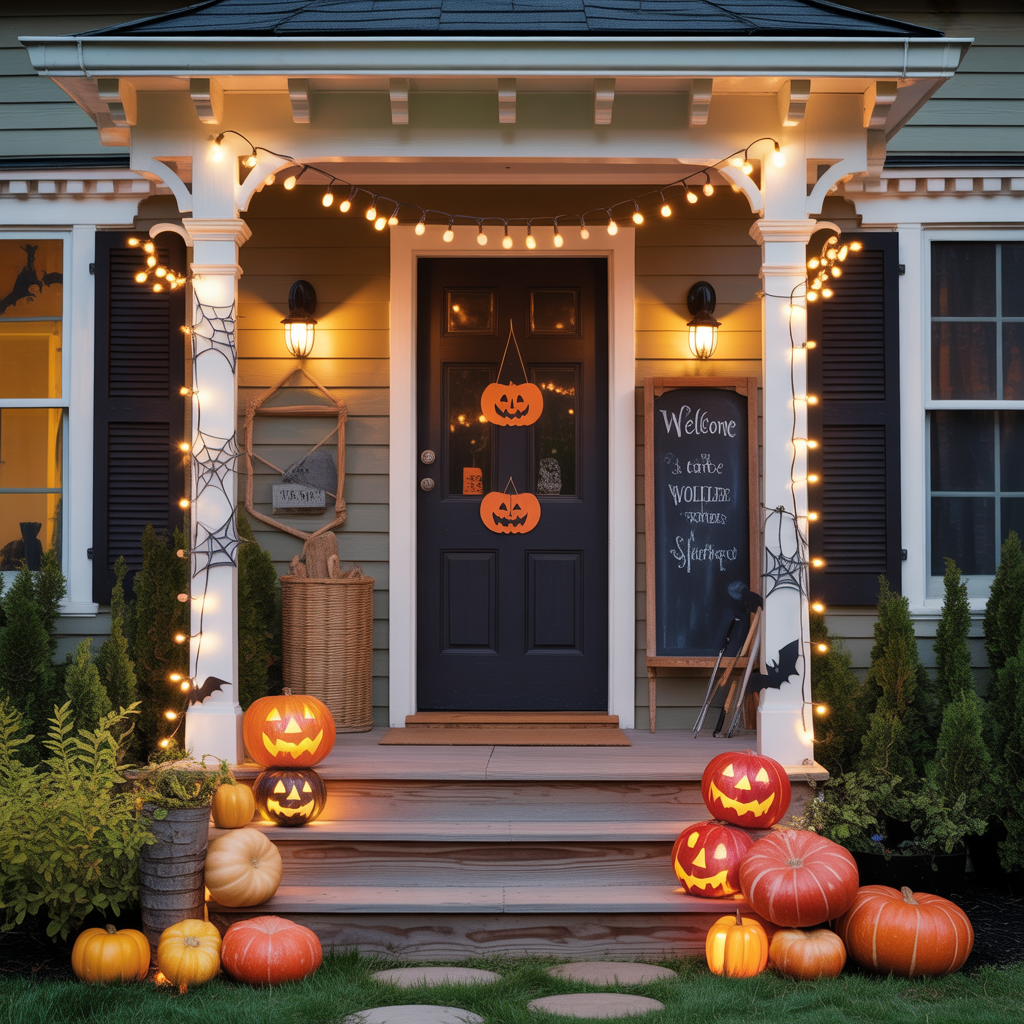 halloween porch ideas