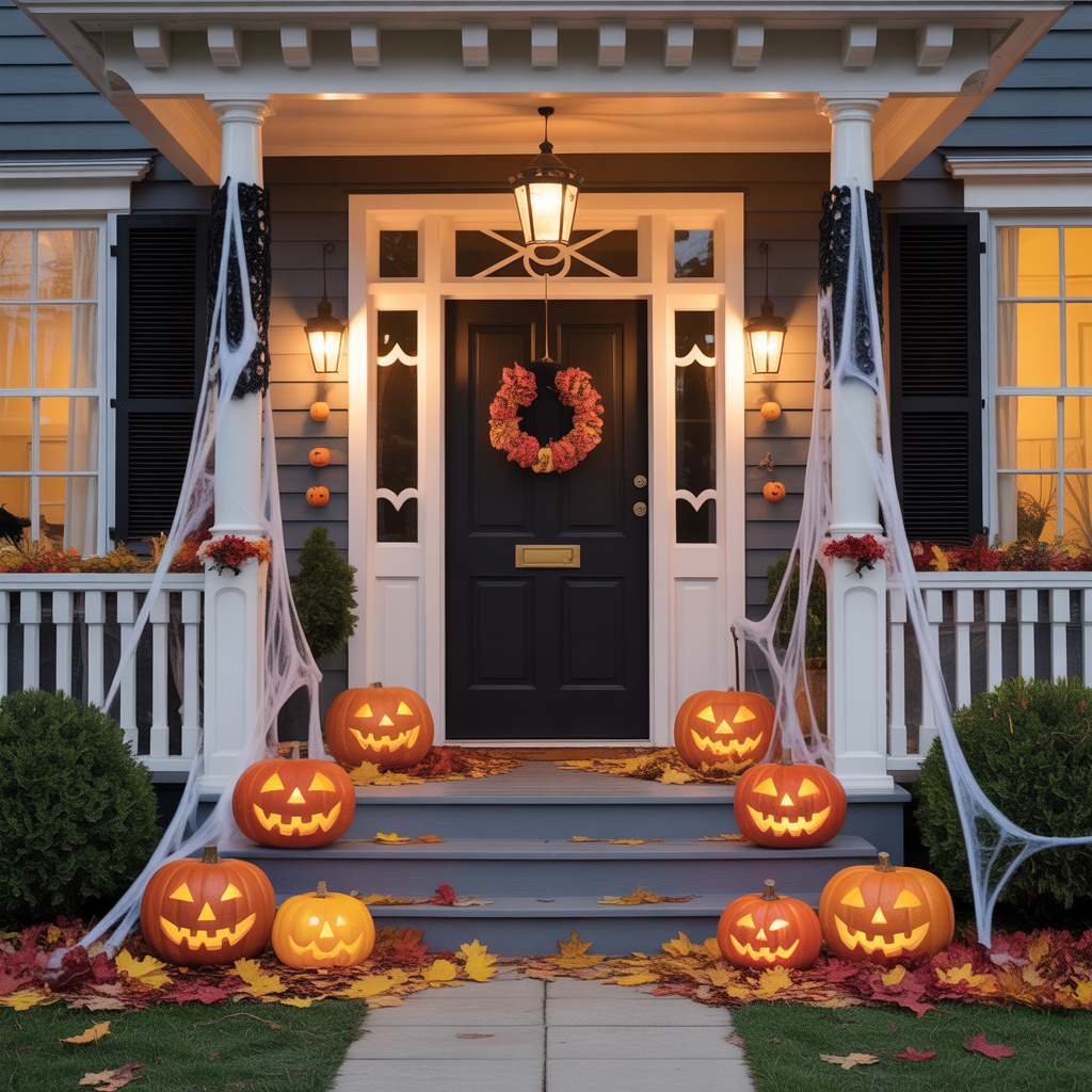 halloween porch ideas