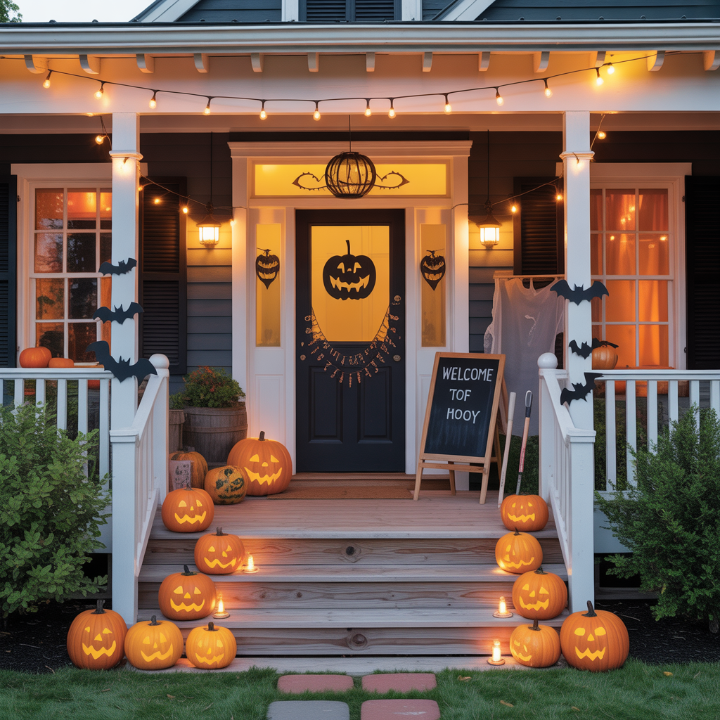 halloween porch ideas