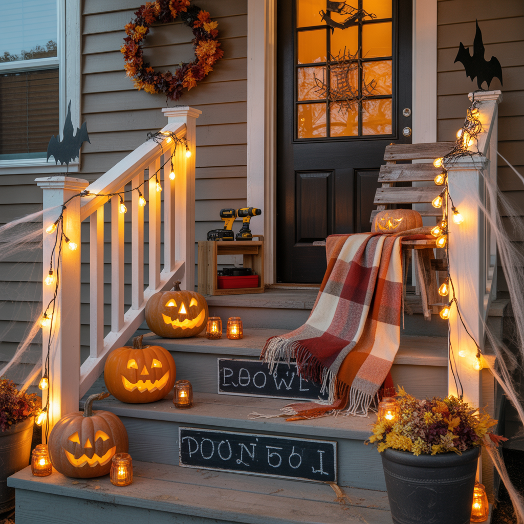halloween porch ideas
