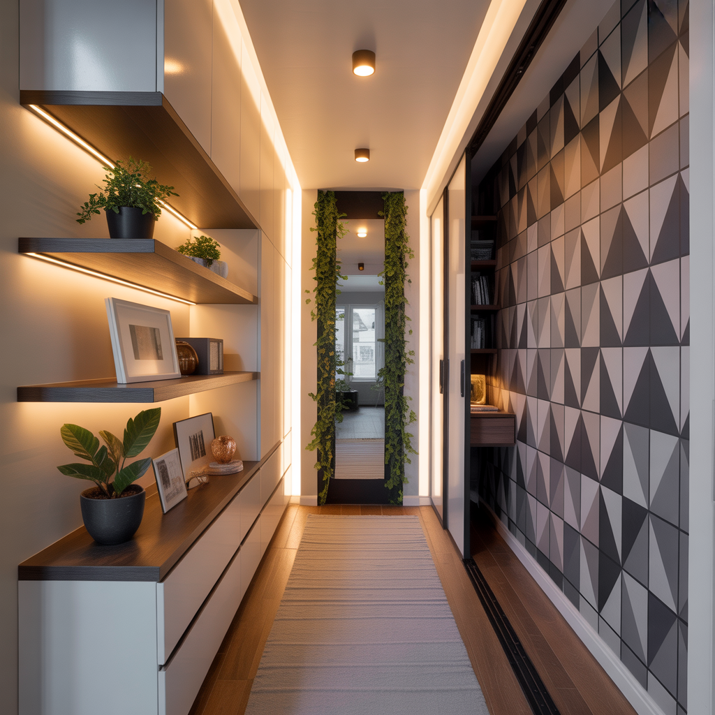 hallway decor for small spaces