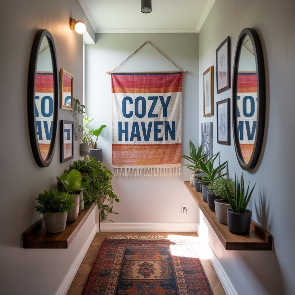 hallway decor for small spaces