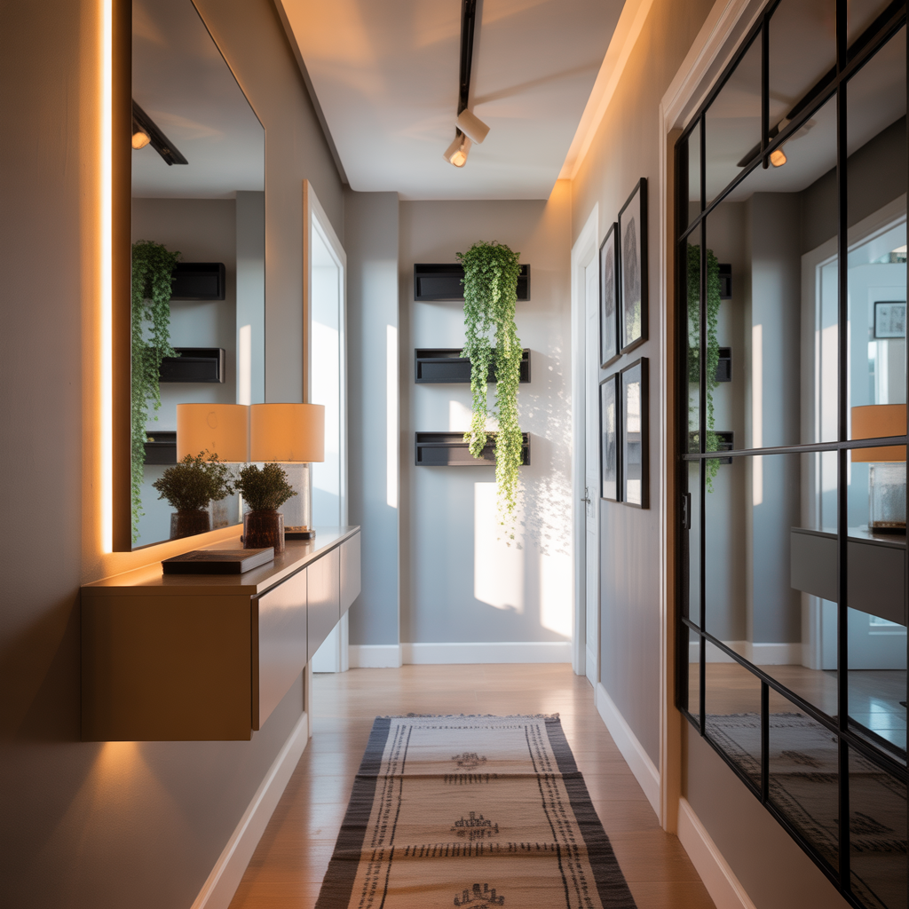 hallway decor for small spaces