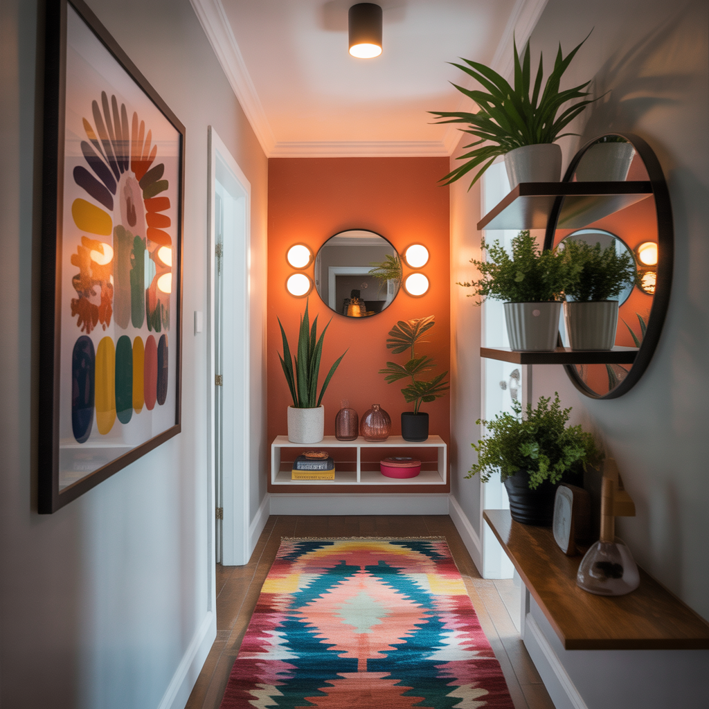 hallway decor for small spaces