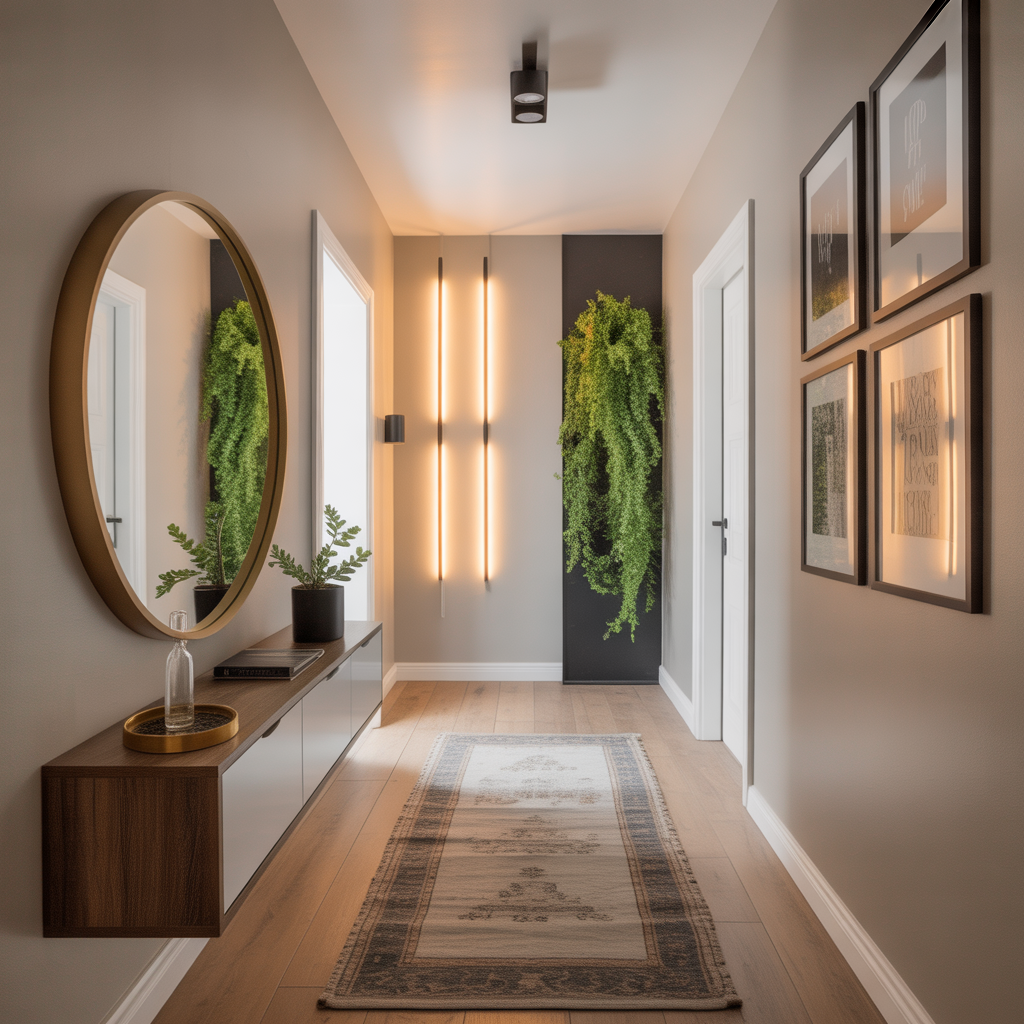 hallway decor for small spaces