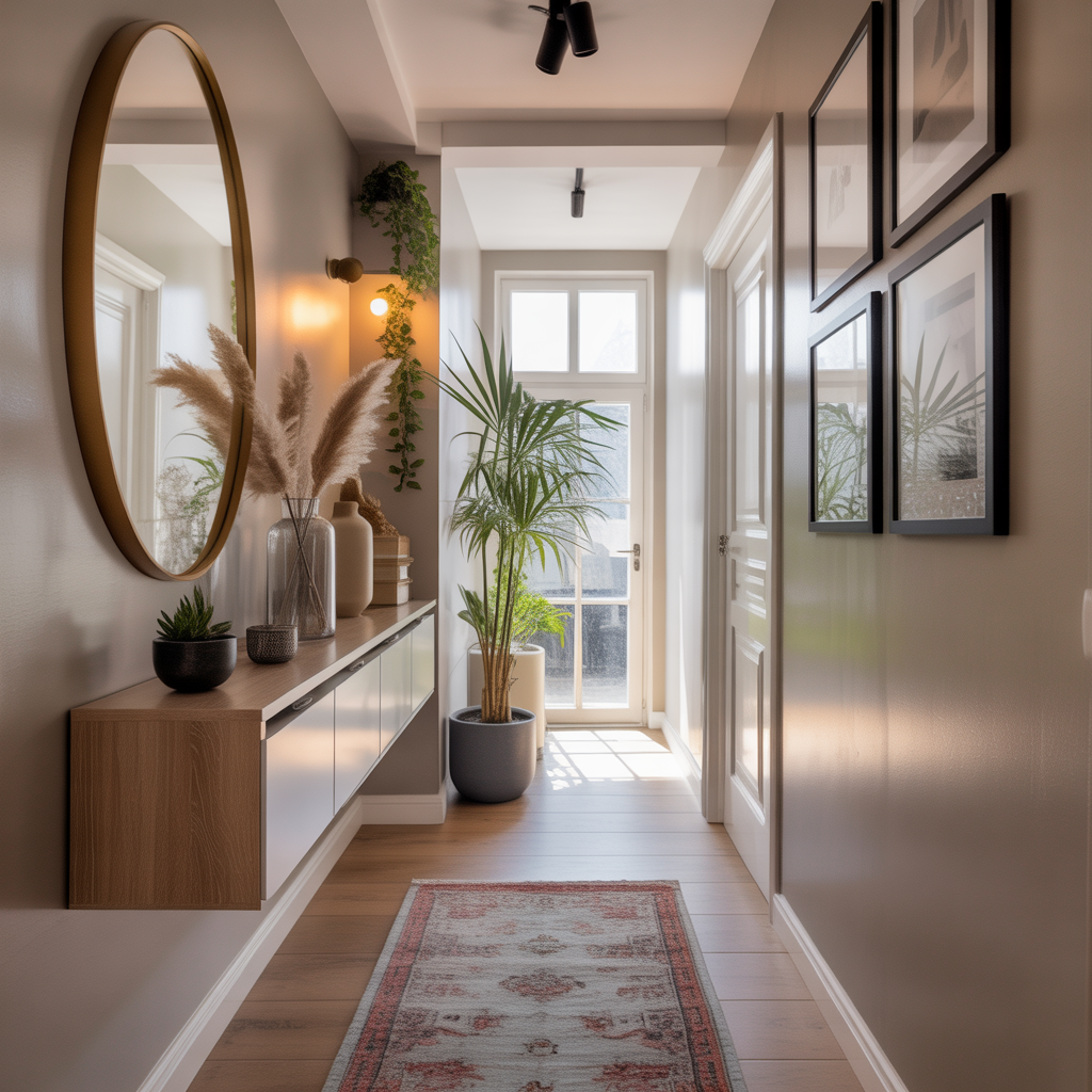 hallway decor for small spaces