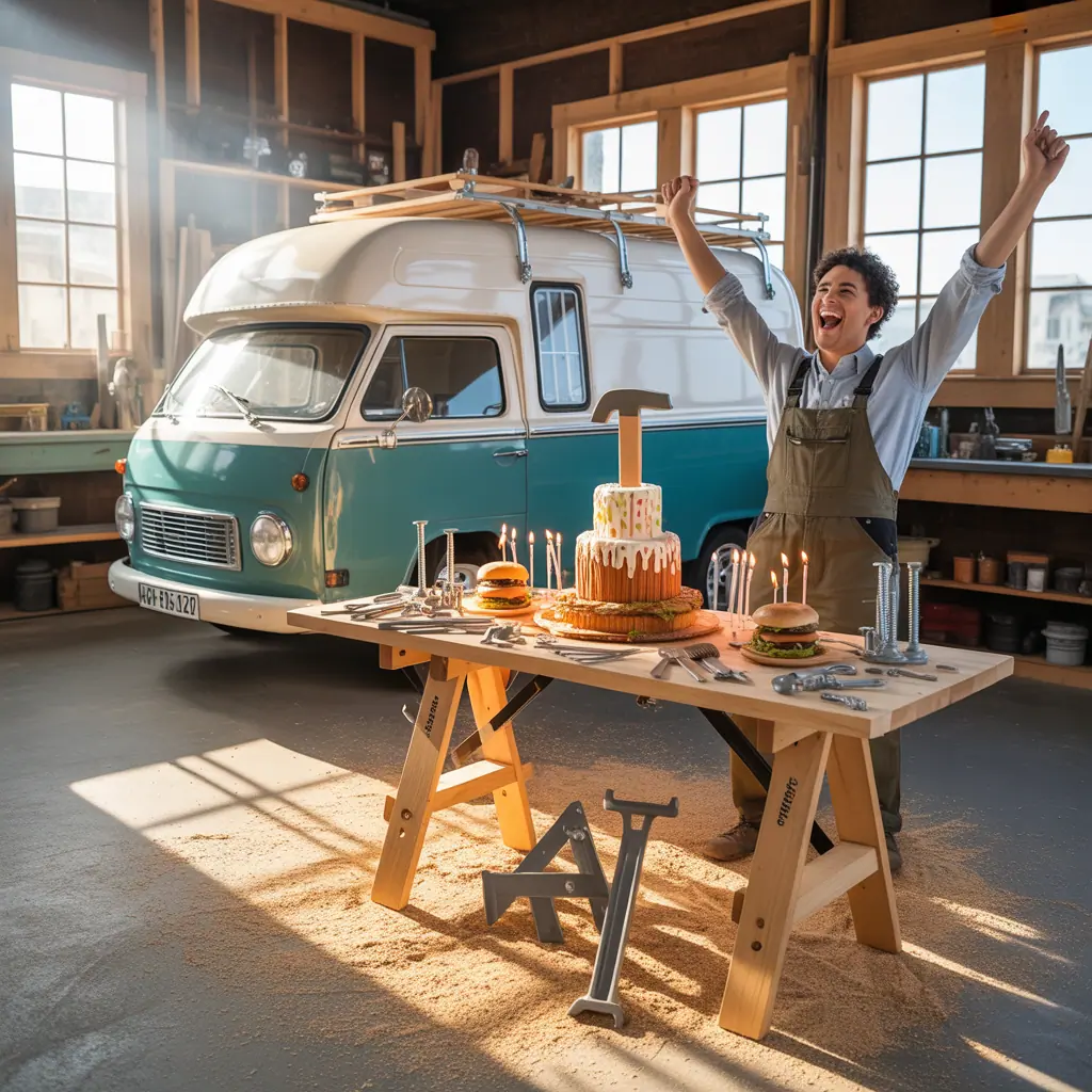 happy one camper birthday food