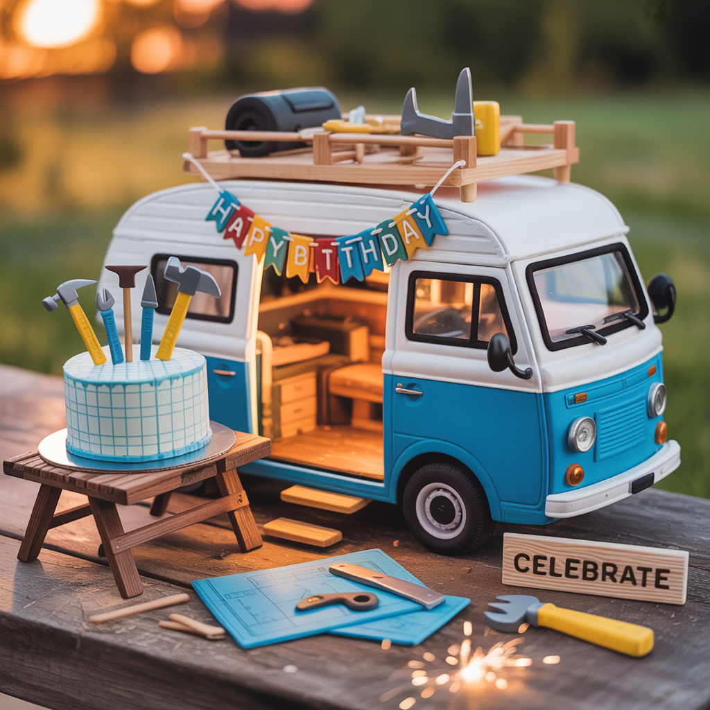 happy one camper birthday food