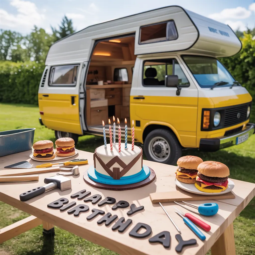 happy one camper birthday food