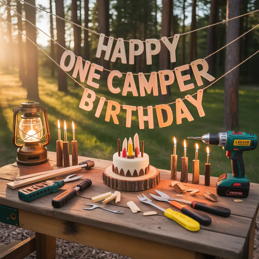 happy one camper birthday food