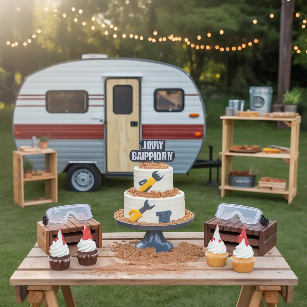 happy one camper birthday food