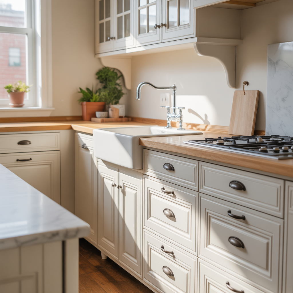 hardware ideas for white kitchen cabinets