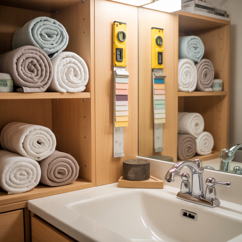 how to roll towels ideas