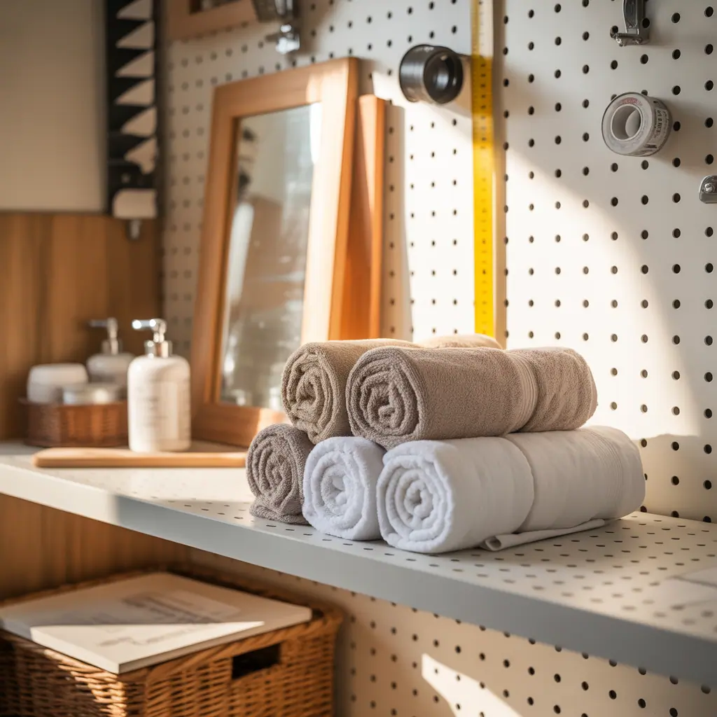 how to roll towels ideas