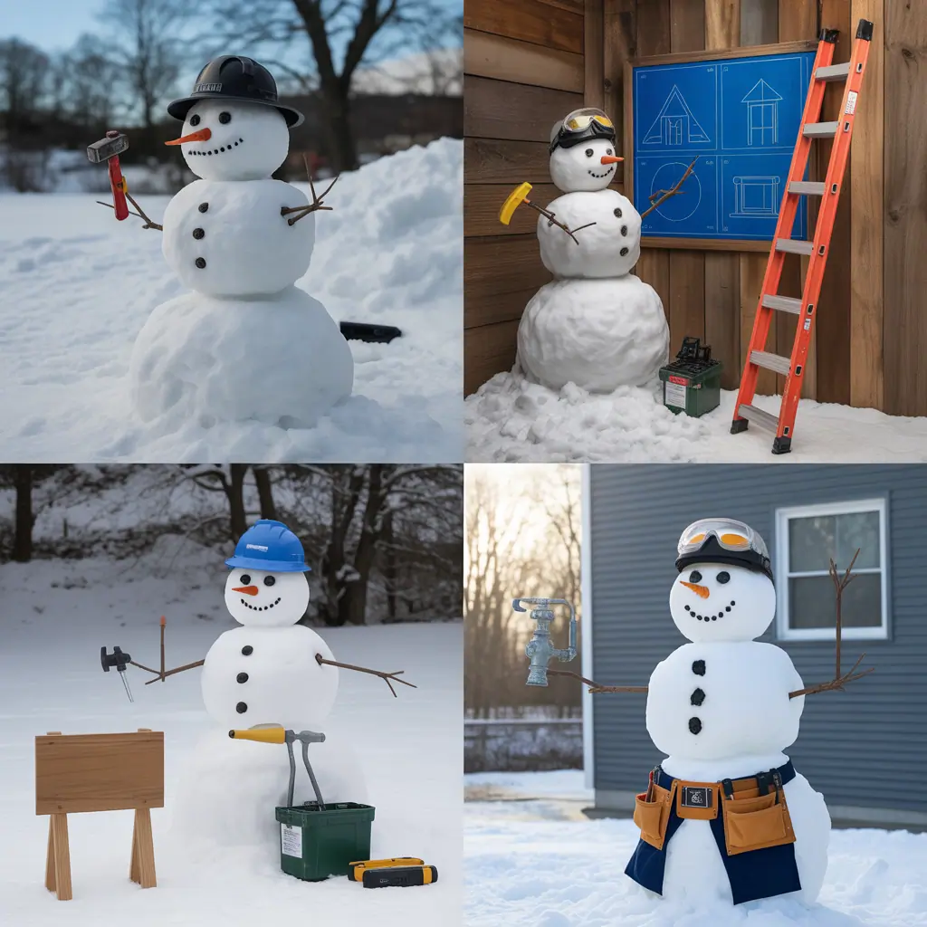 humorous snowman ideas