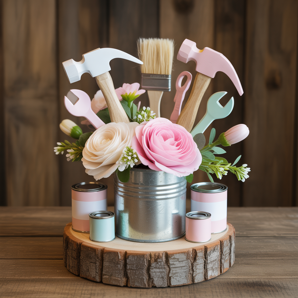 ideas baby shower centerpieces