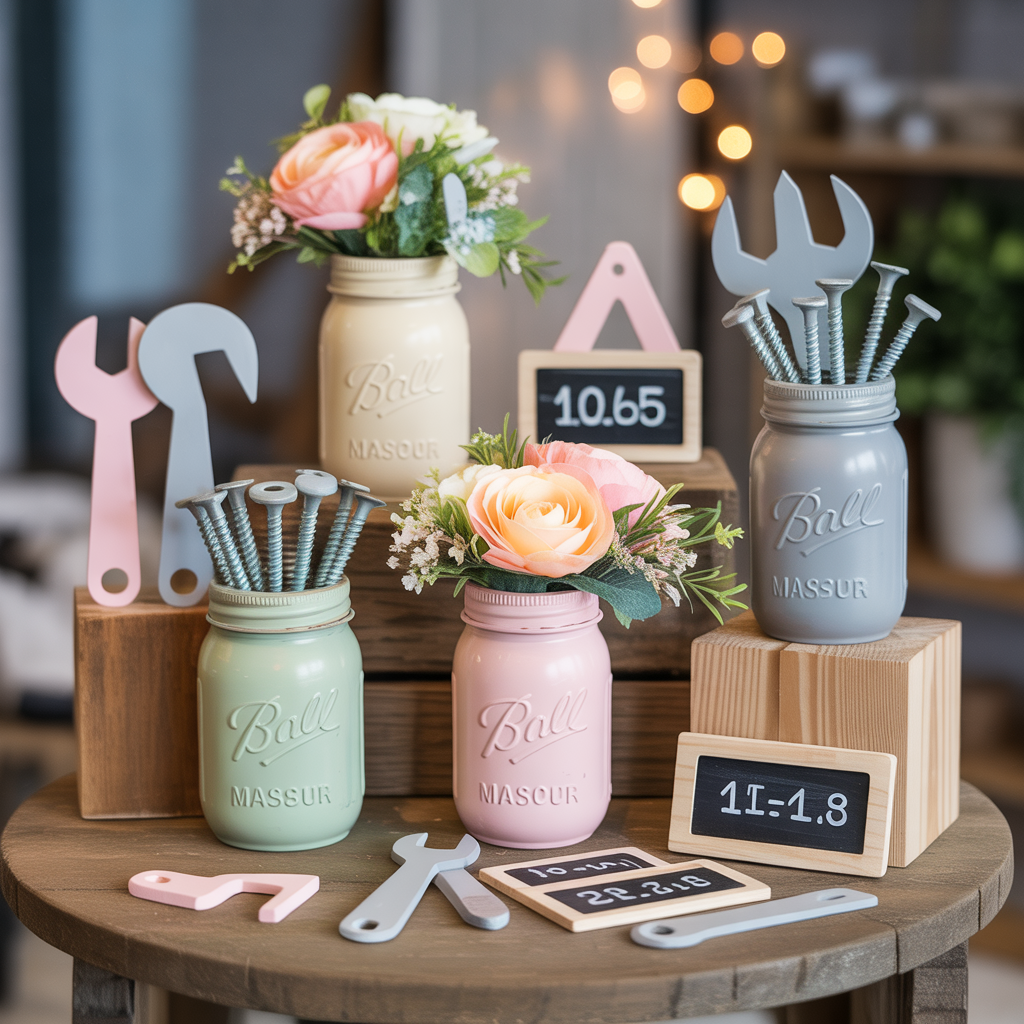 ideas baby shower centerpieces