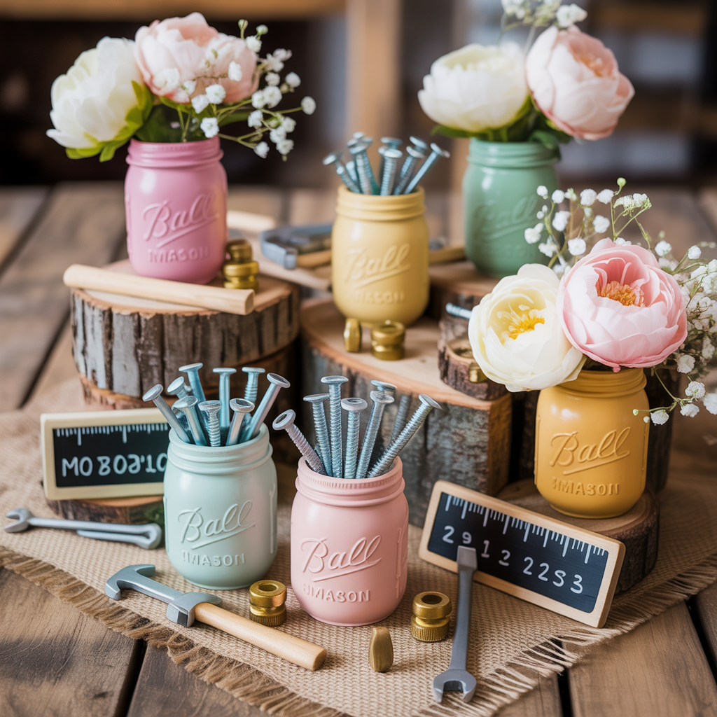 ideas baby shower centerpieces