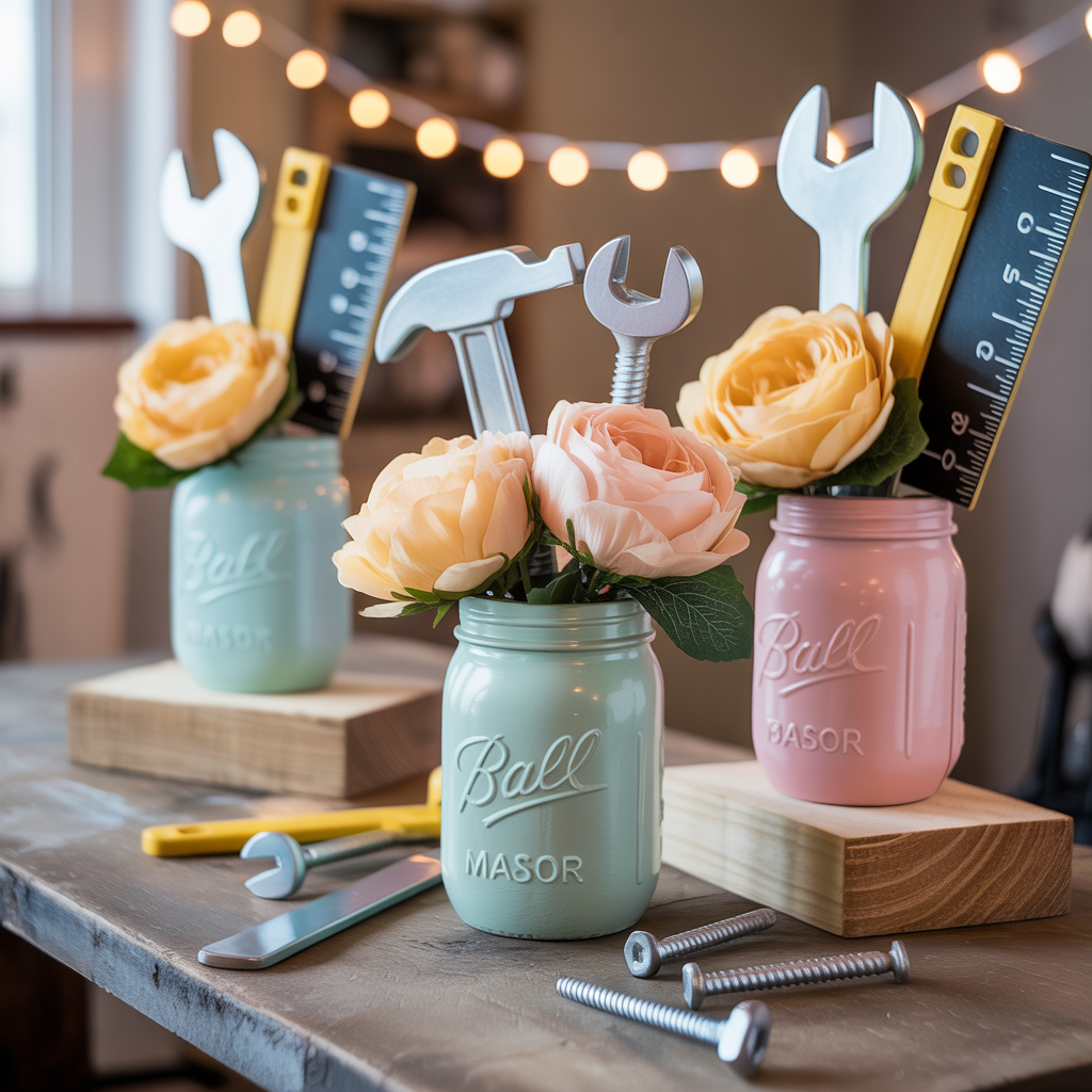 ideas baby shower centerpieces