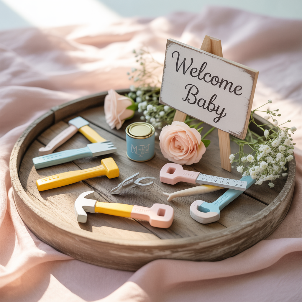 ideas baby shower centerpieces
