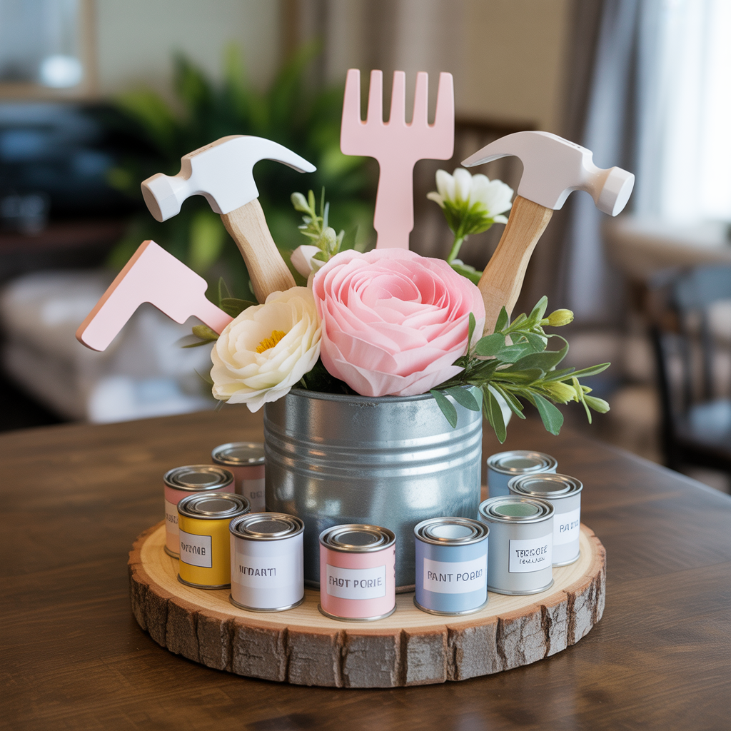 ideas baby shower centerpieces