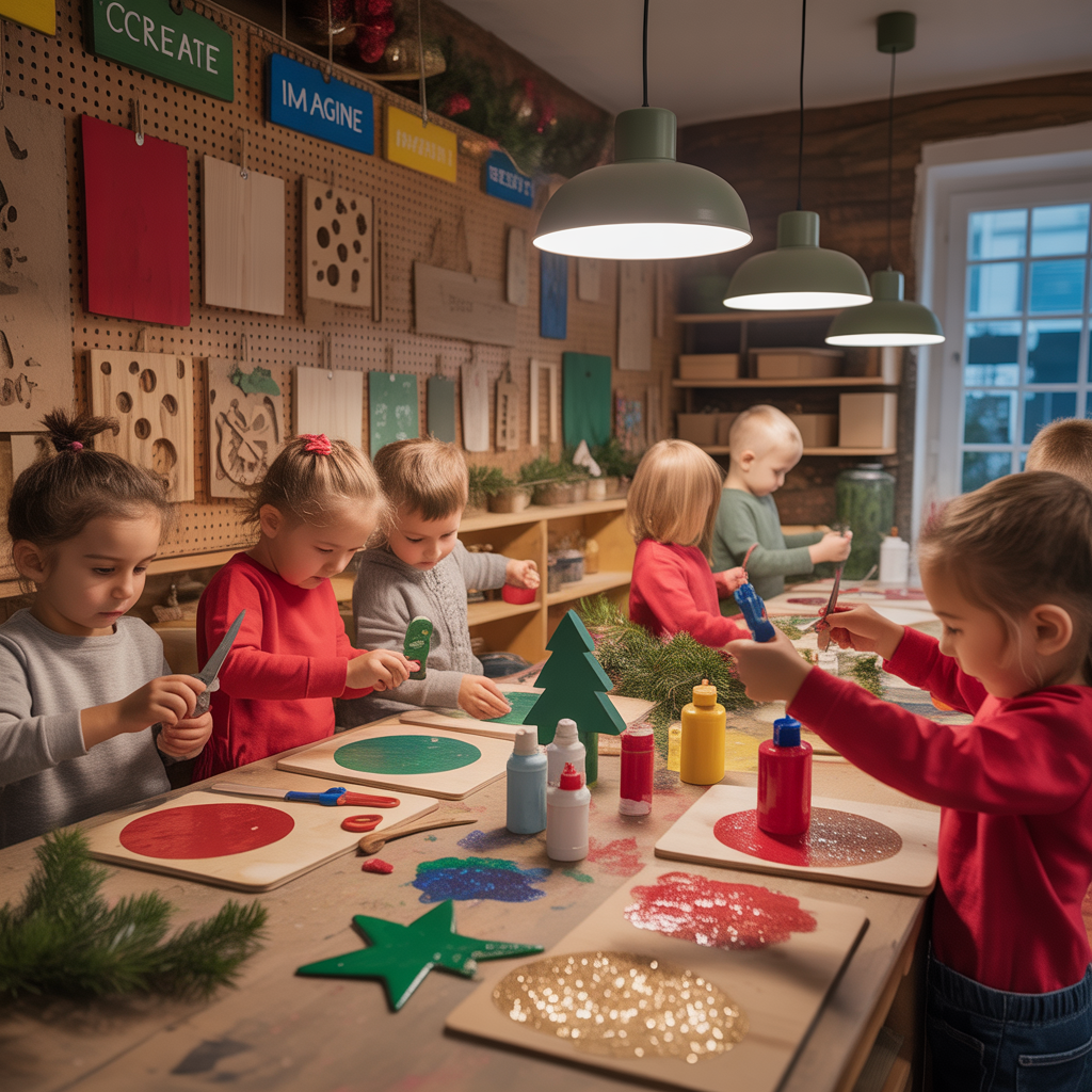 ideas christmas ornaments preschool