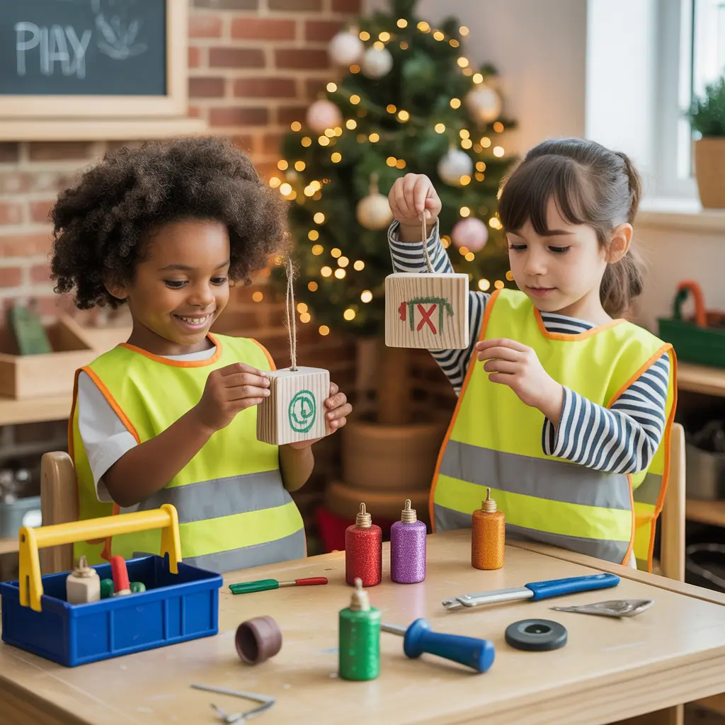 ideas christmas ornaments preschool