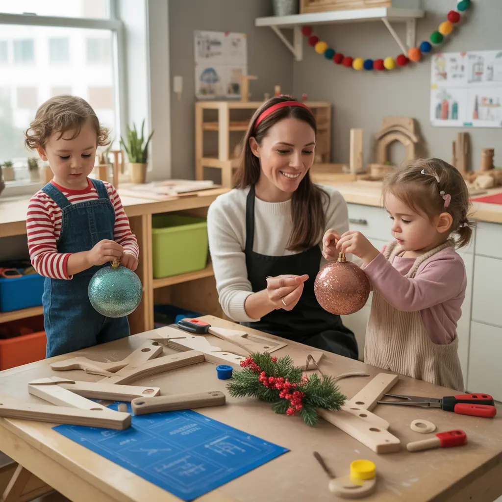 ideas christmas ornaments preschool