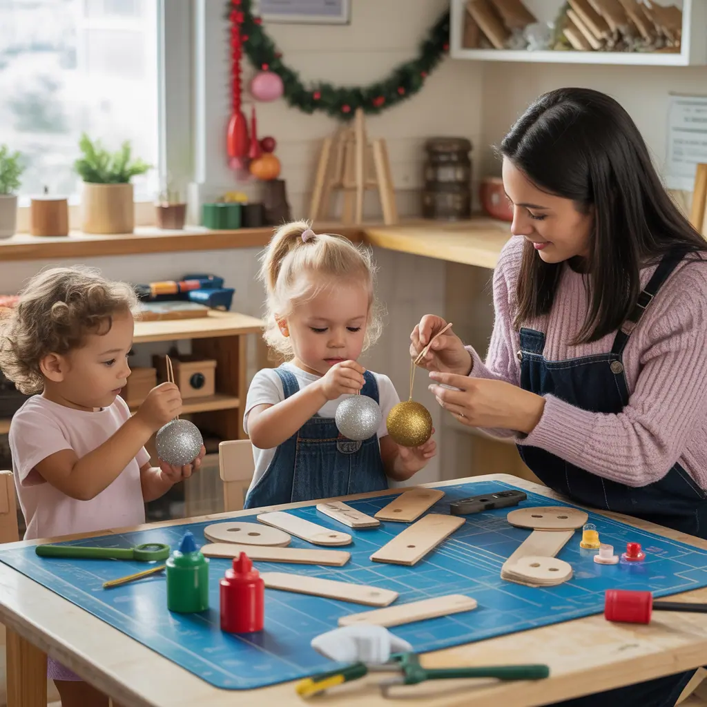ideas christmas ornaments preschool
