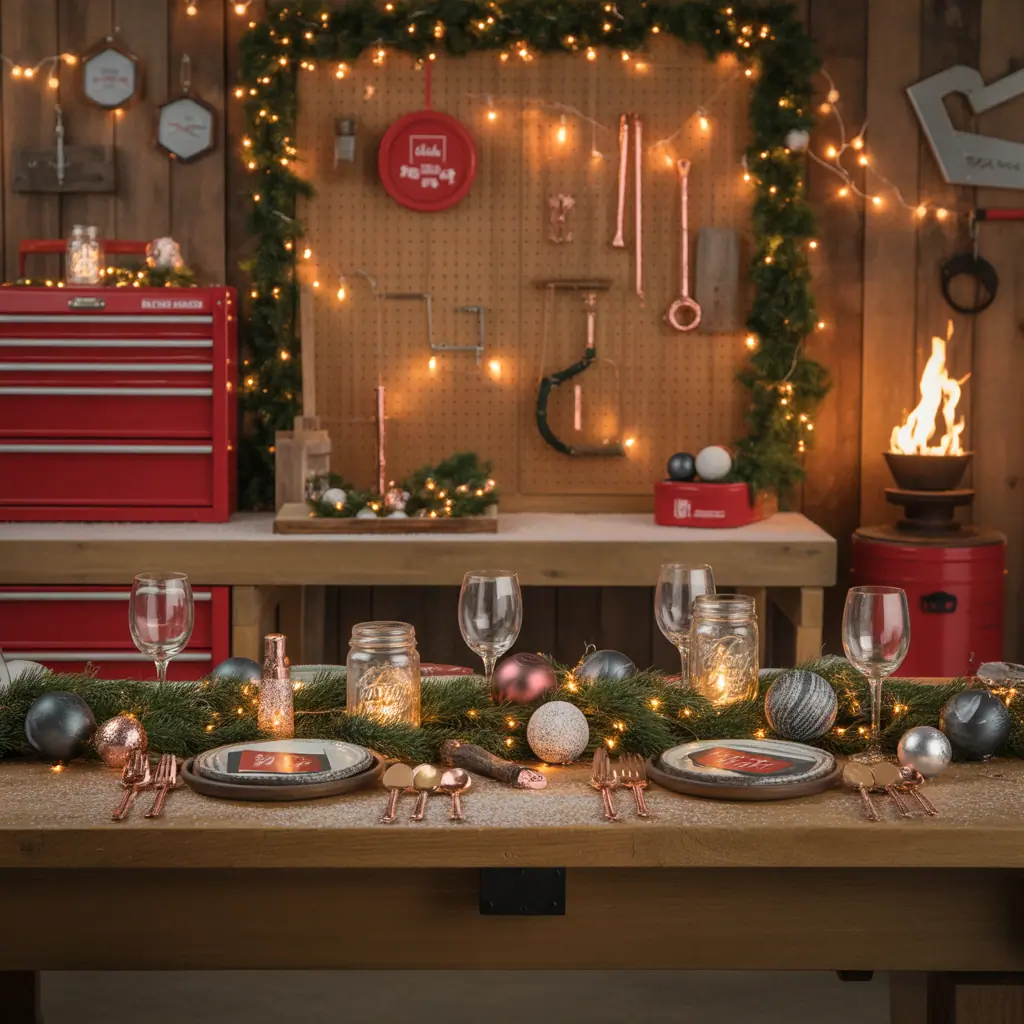 ideas christmas party decor