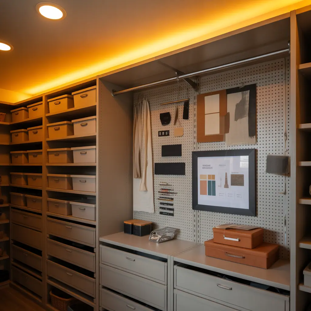 ideas closet lighting