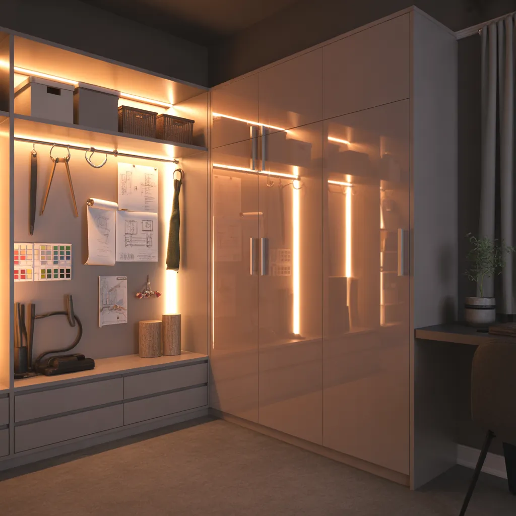 ideas closet lighting