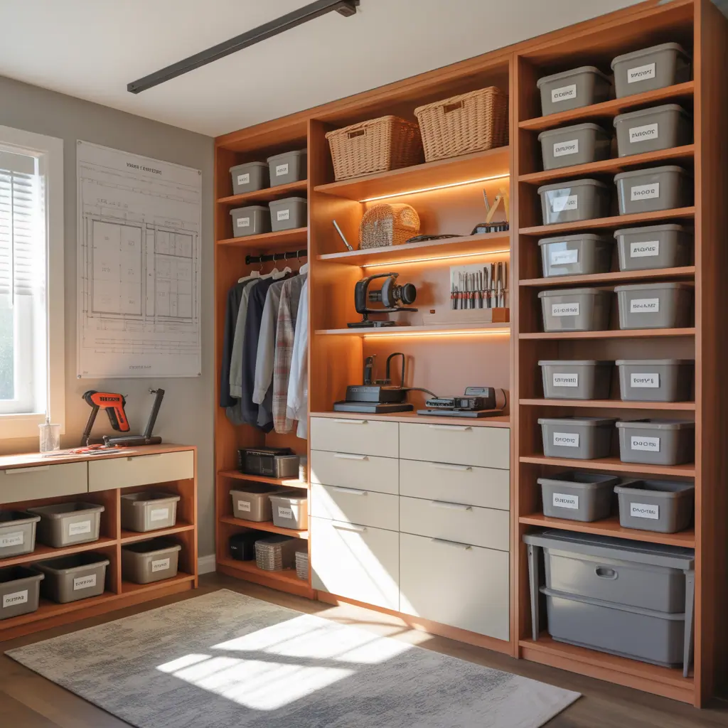 ideas closet lighting