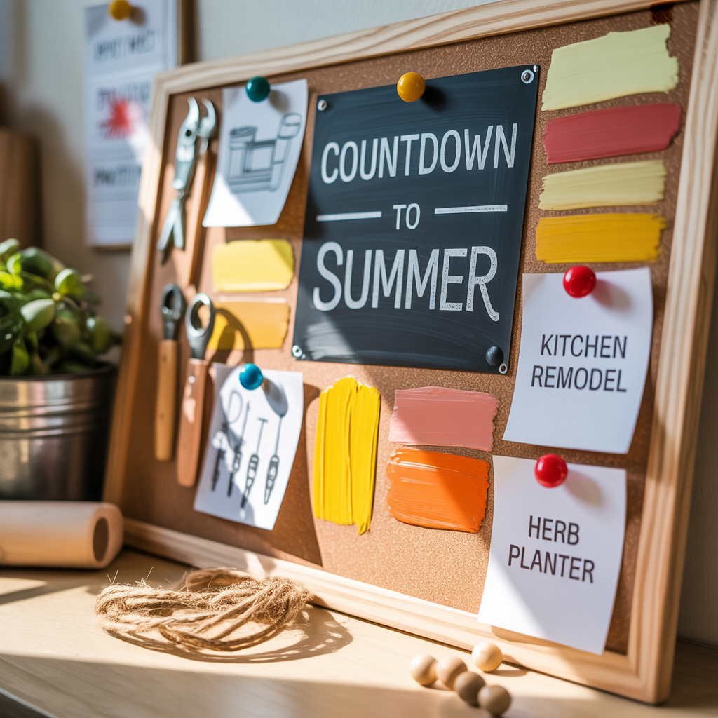 ideas countdown to summer bulletin board