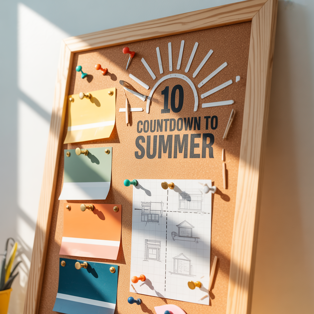 ideas countdown to summer bulletin board