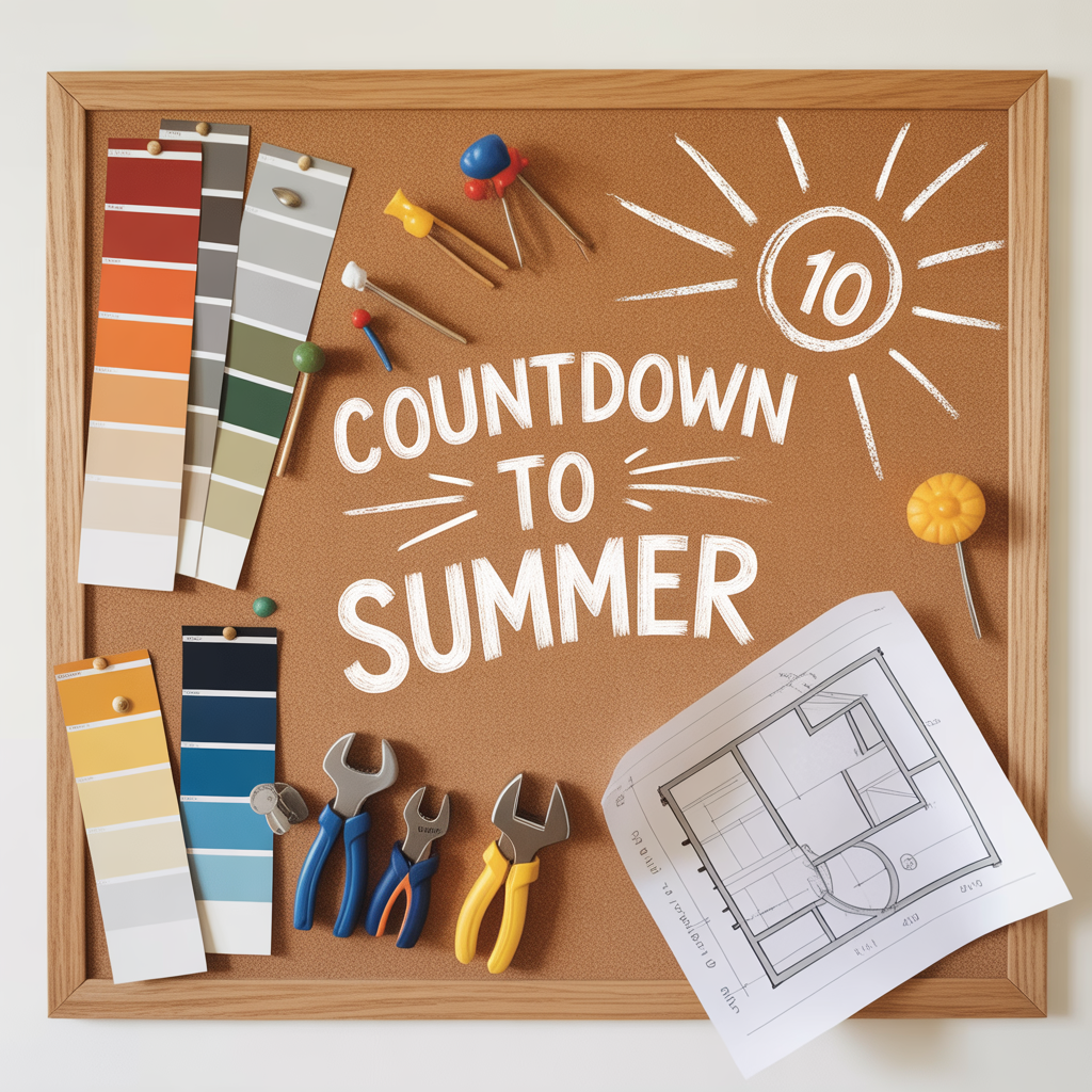 ideas countdown to summer bulletin board