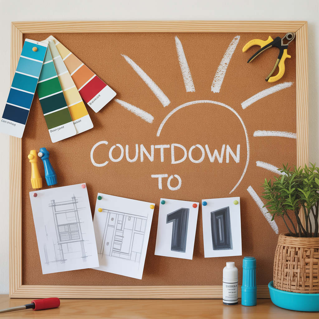 ideas countdown to summer bulletin board