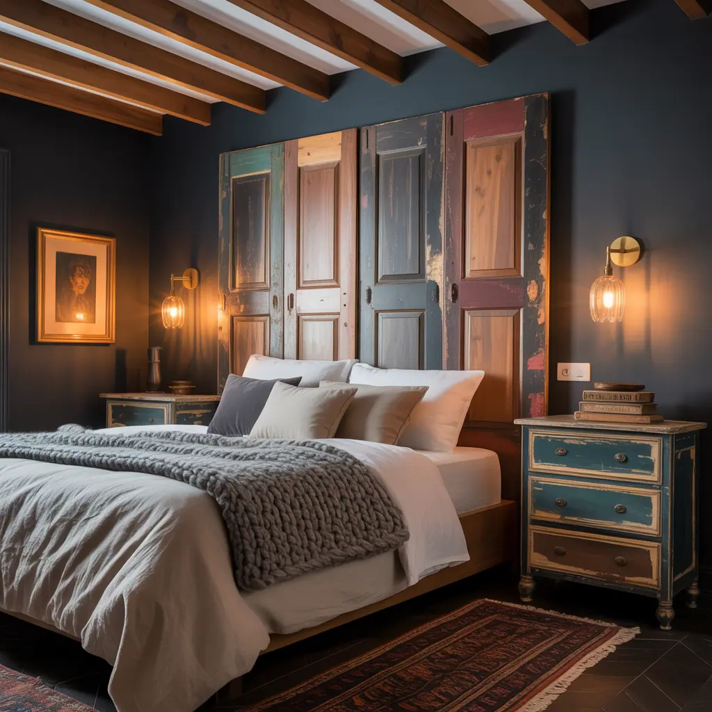 ideas dark vintage bedroom