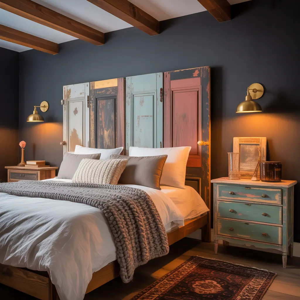 ideas dark vintage bedroom