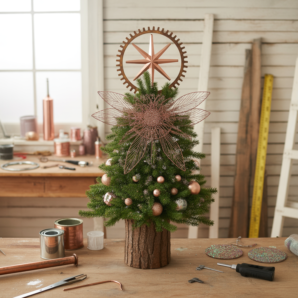 ideas diy tree toppers