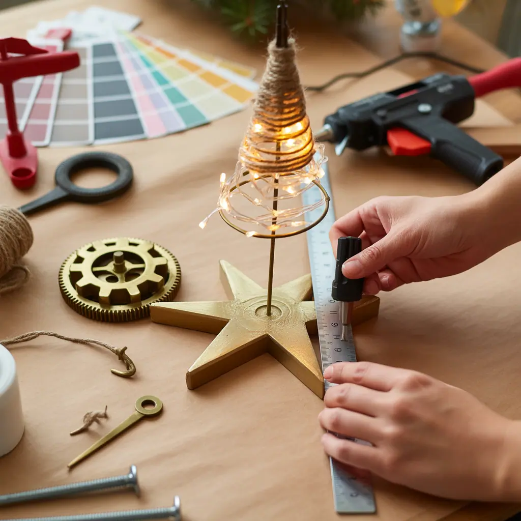 ideas diy tree toppers