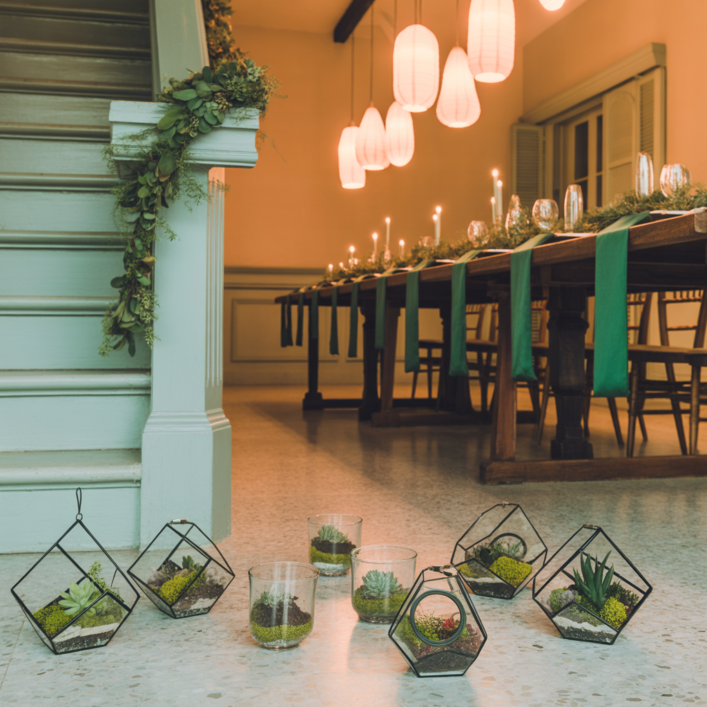 ideas emerald green wedding