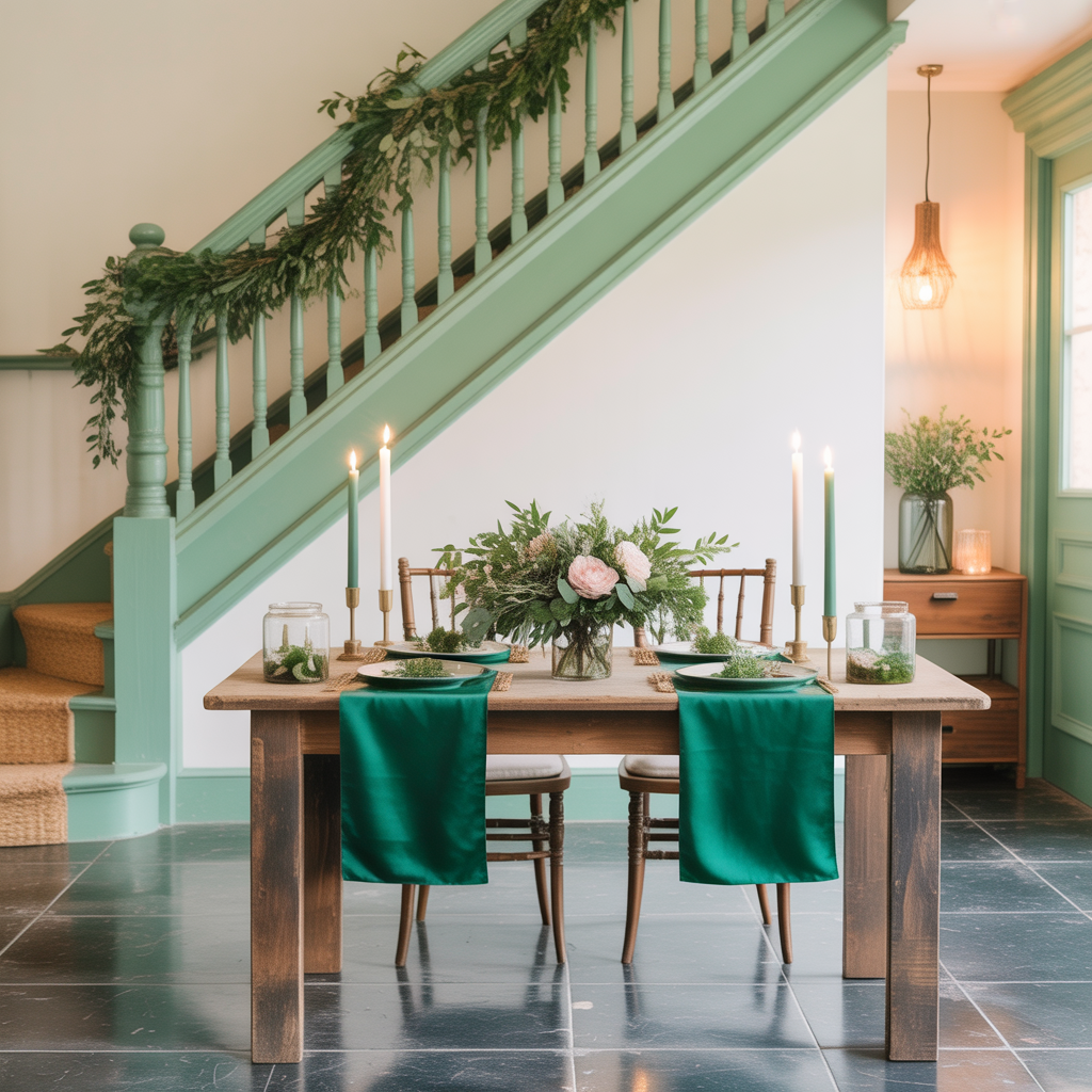 ideas emerald green wedding